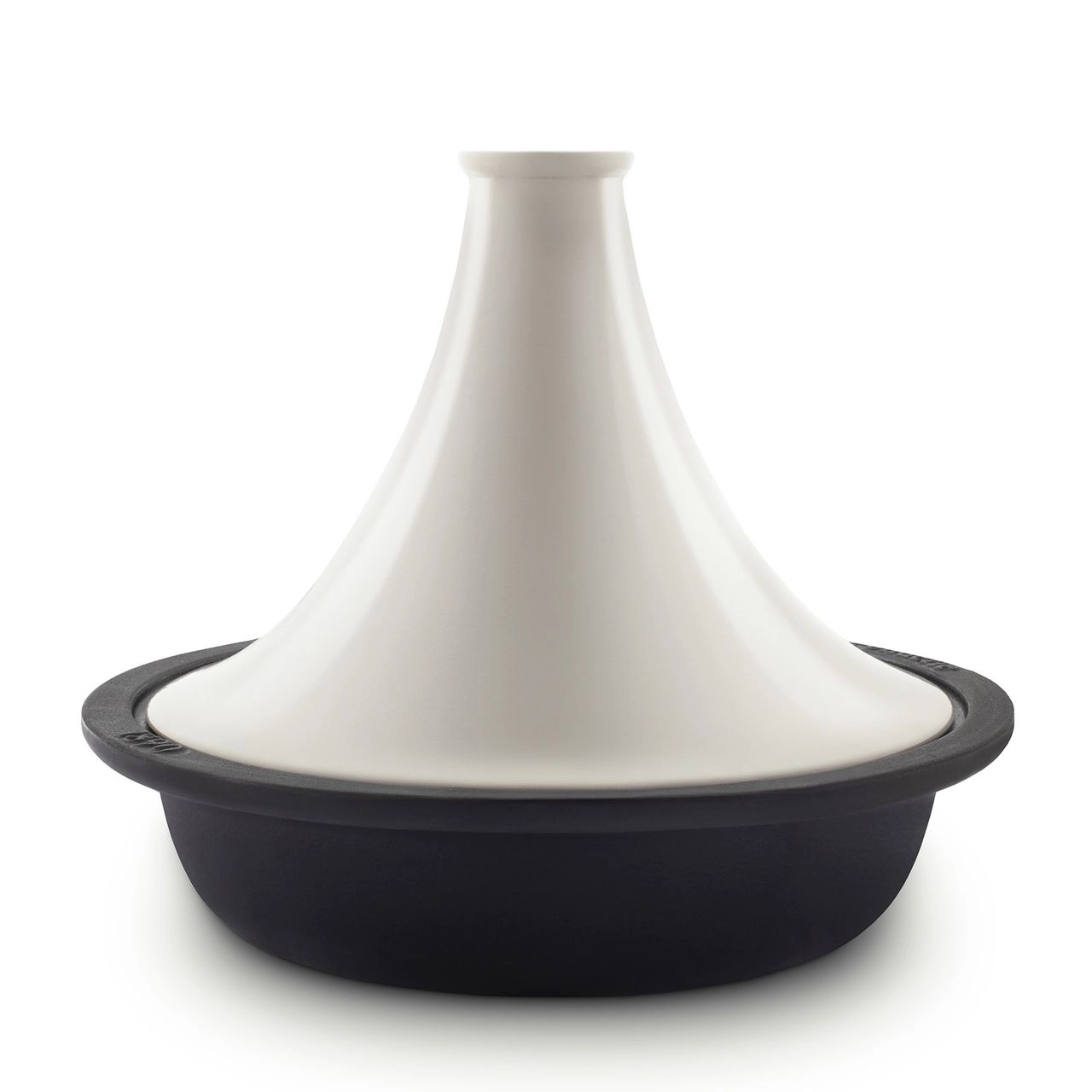 H.Koenig Tajine, Schmorkochtopf aus Gusseisen Beige ASILAH