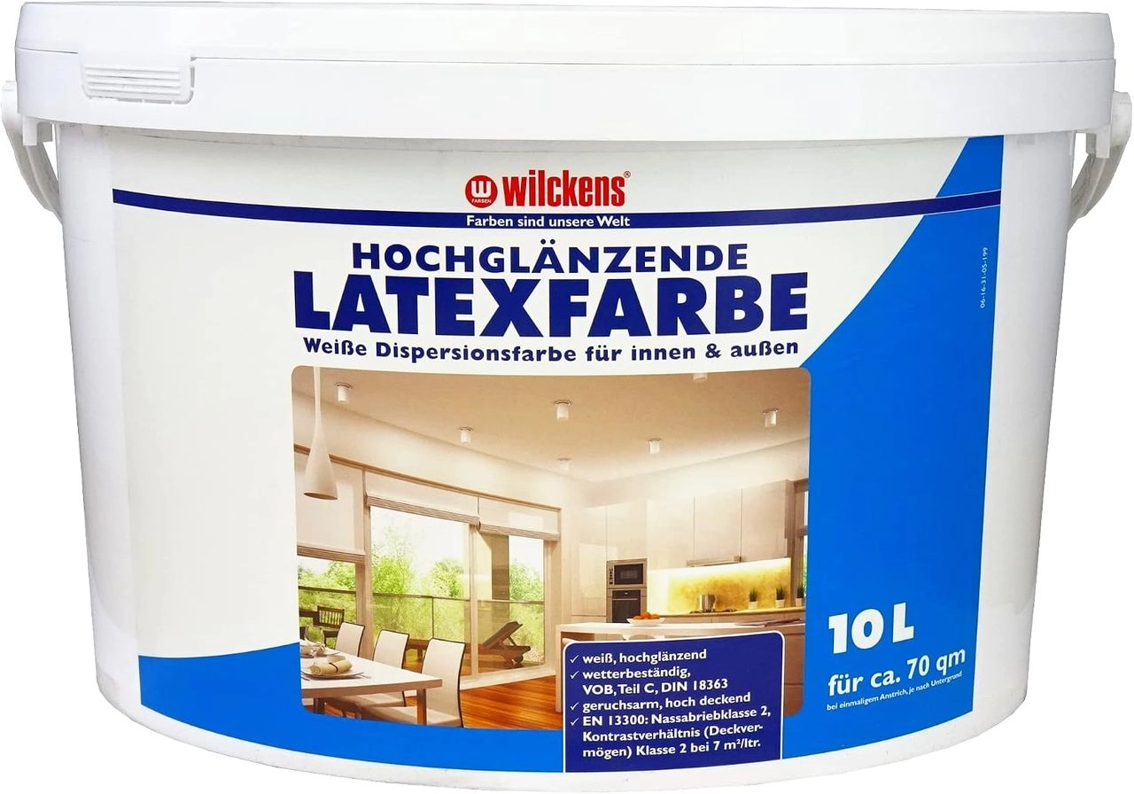 Wilckens Farben Wilckens Latexfarbe hochglänzend 10l