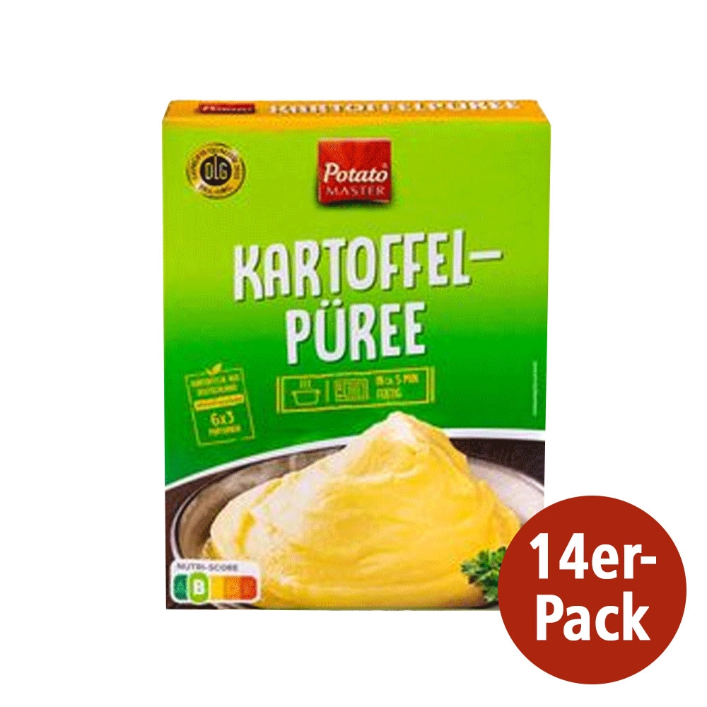 POTATO MASTER Kartoffelpüree 14x500g