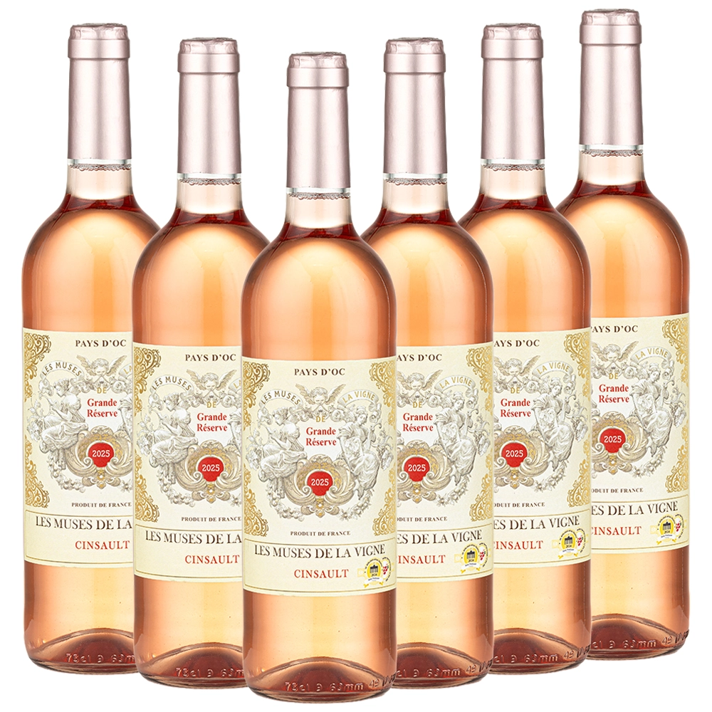 Les Muses Cinsault Rosé IGP Pays d`Oc