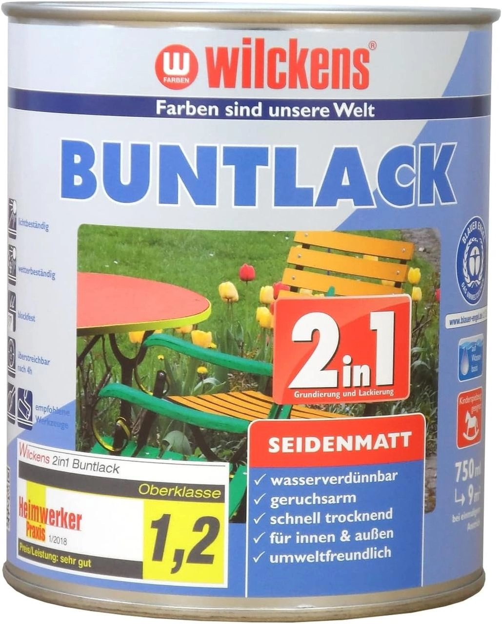 Wilckens Farben Wilckens 2in1 Buntlack