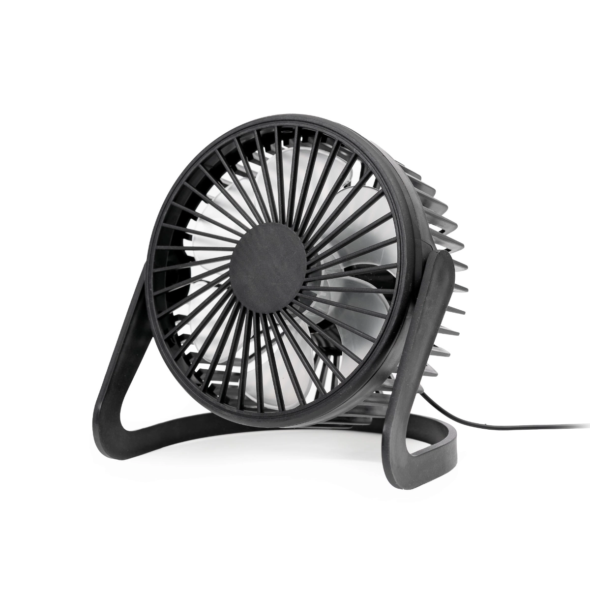 COFI 1453 Platinet PTF322 USB Tischventilator Schwarz kompakt