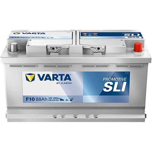 BVD VARTA Promotive  SLI F10 Batterie 588038068K182, F10, 12 V, 88 Ah, 680 A