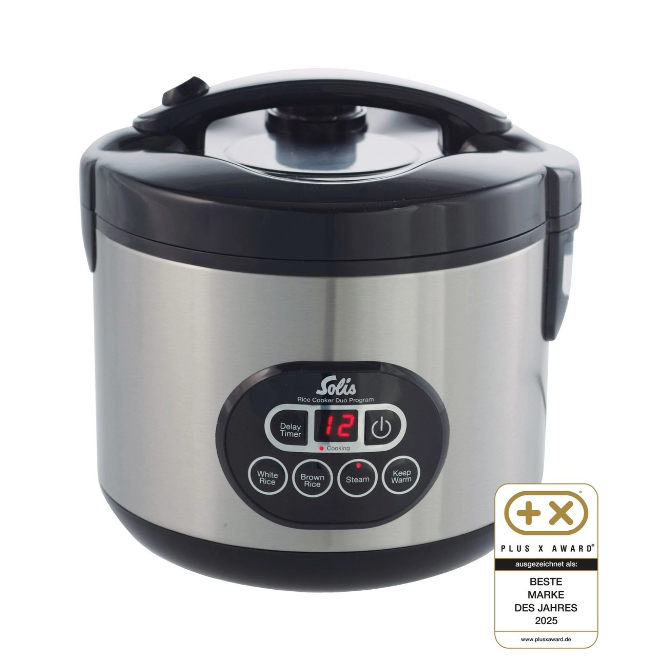 Solis Solis Rice Cooker Duo Programm (Typ 817) Reiskocher und Dampfgarer