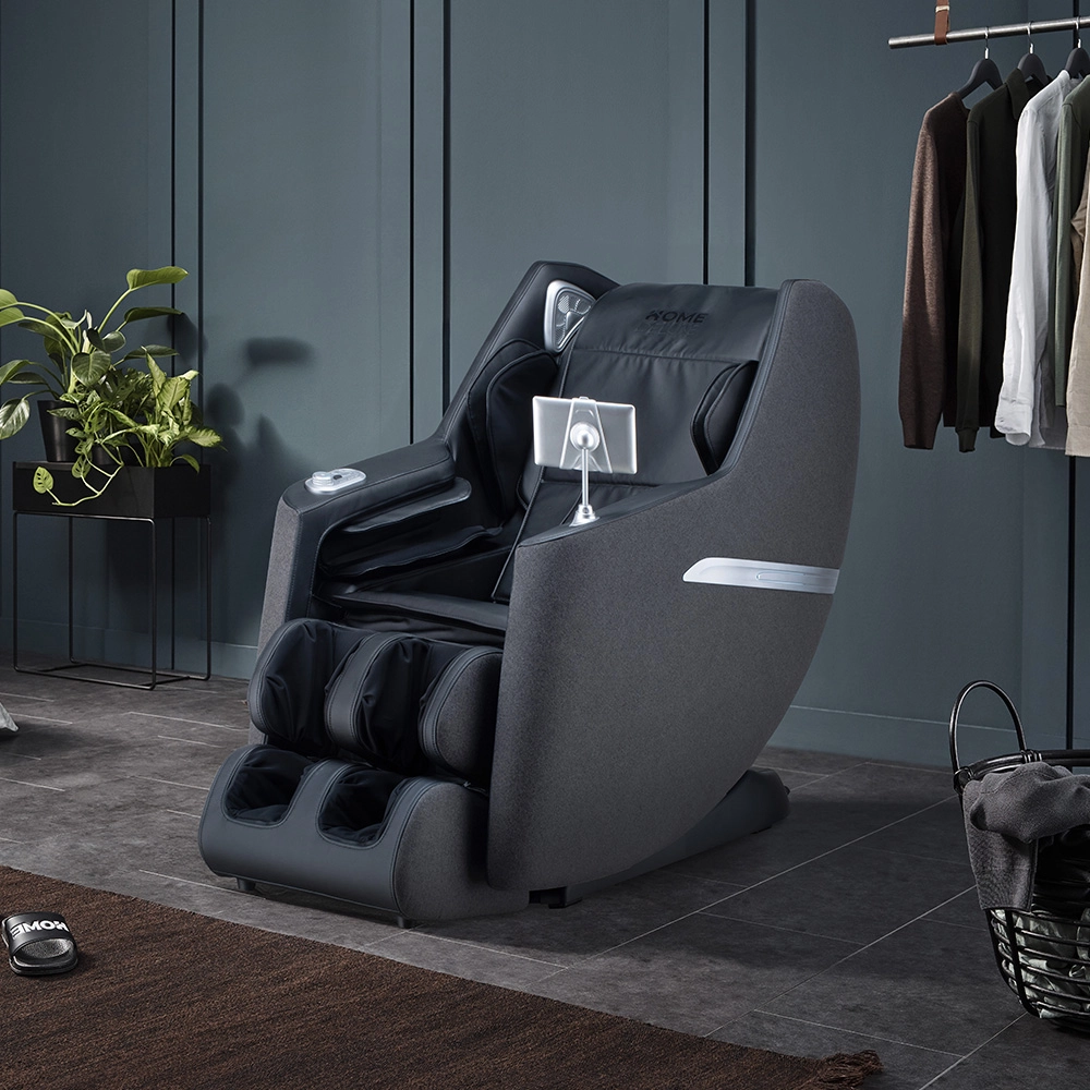 Home Deluxe Massagesessel CORVIA mit Premium Webstoffpolsterung
