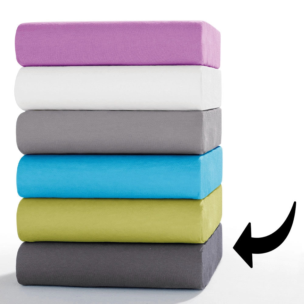 Dreamtex Premium-Jersey-Spannbetttuch - ca. 140 - 160 x 200 cm