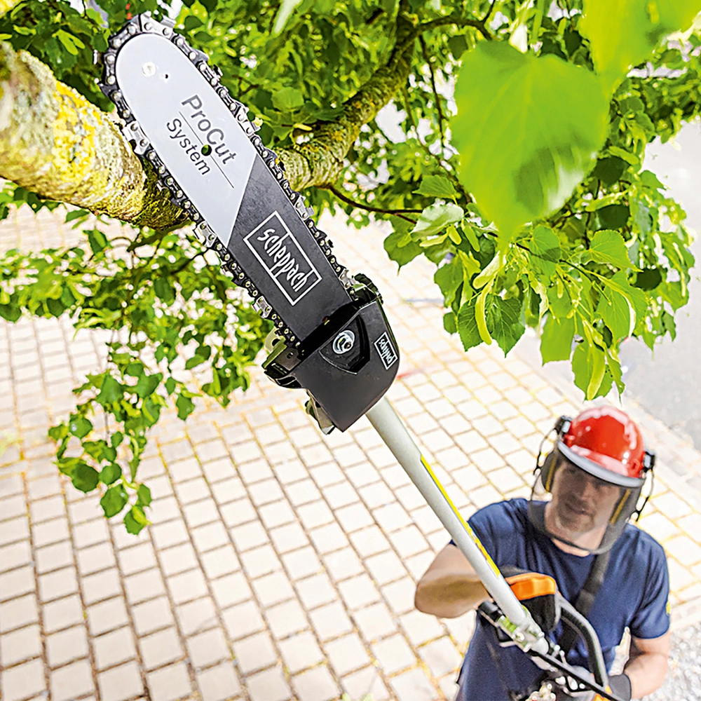 Scheppach 4in1 Akku-Multifunktionsgerät "brushless" BC-MFH400-X SET L2