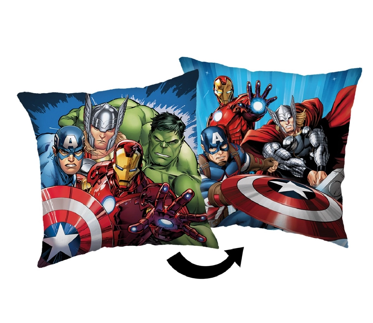 COFI 1453 Avengers Dekokissen – Premium Kopfkissen mit Digitaldruck