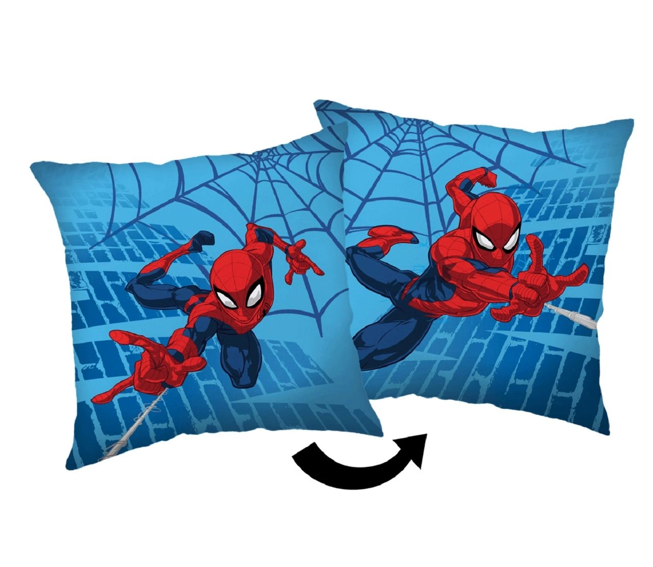 Spiderman Marvel Spiderman Dekokissen – Beidseitiger Digitaldruck