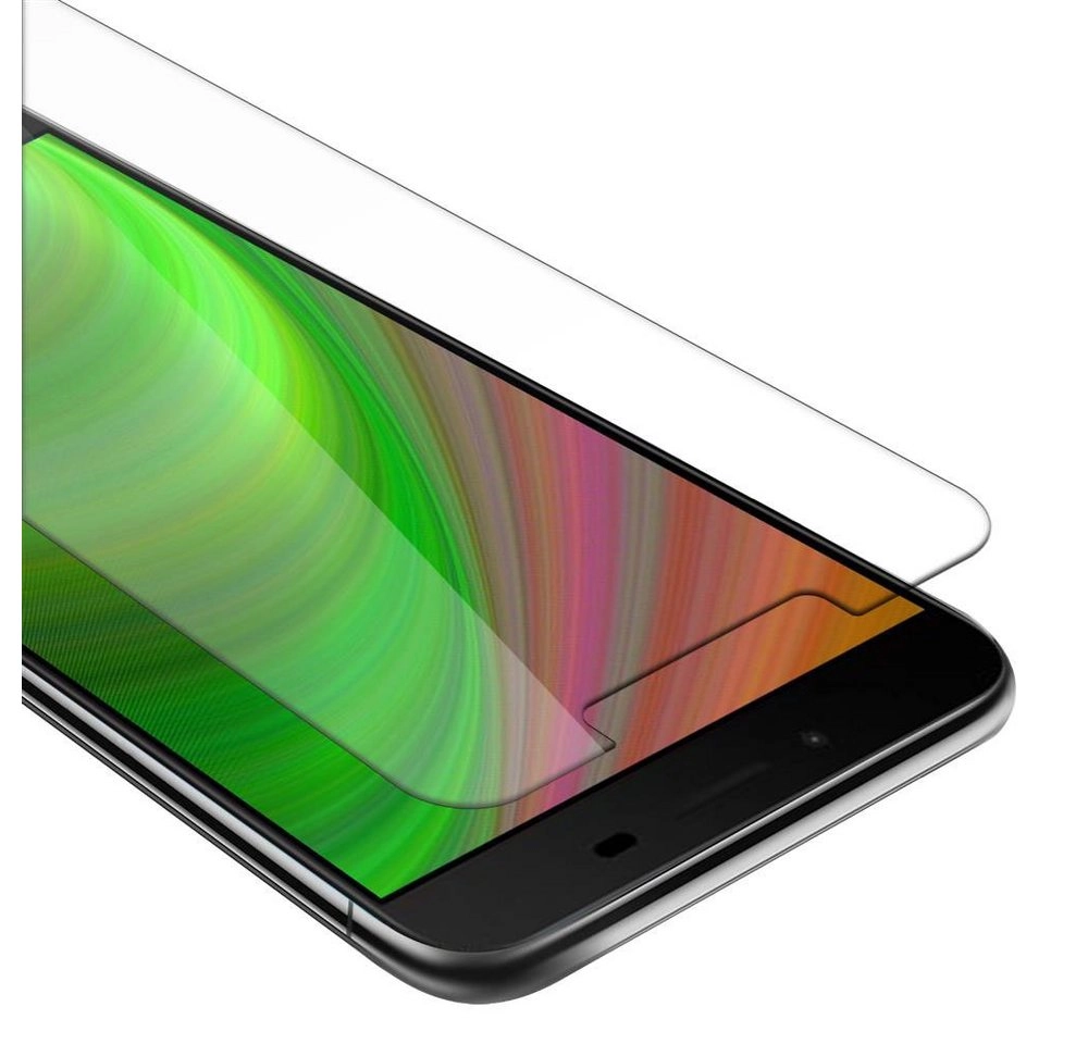 Cadorabo Panzer Folie für Asus ZenFone 2 (5.5 Zoll) Schutzfolie in KRISTALL KLAR Gehärtetes (Tempered) Display-Schutzglas in 9H Härte mit 3D Touch Kompatibilität