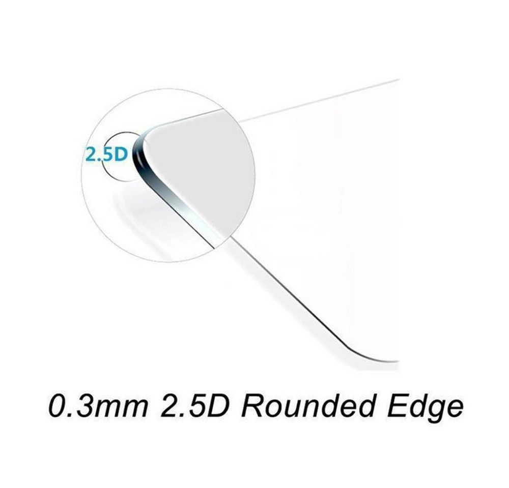 Cadorabo Panzer Folie für Samsung Galaxy A8 2016 Schutzfolie in KRISTALL KLAR Gehärtetes (Tempered) Display-Schutzglas in 9H Härte mit 3D Touch Kompatibilität