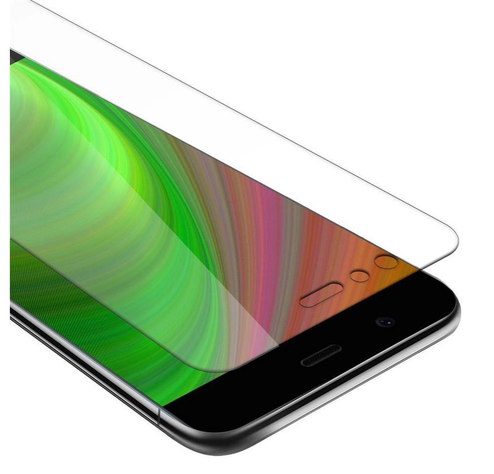 Cadorabo Panzer Folie für Huawei P10 Schutzfolie in KRISTALL KLAR Gehärtetes (Tempered) Display-Schutzglas in 9H Härte mit 3D Touch Kompatibilität