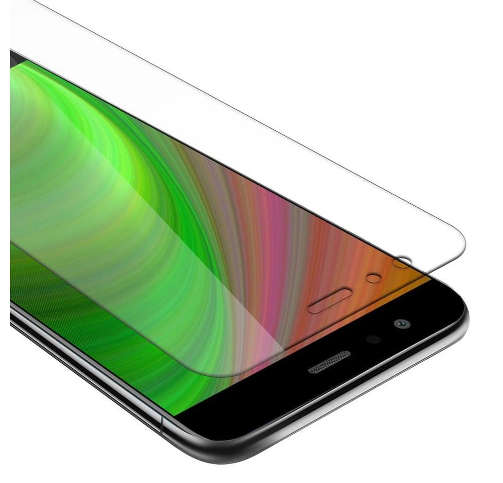 Cadorabo Panzer Folie für Huawei P10 LITE Schutzfolie in KRISTALL KLAR Gehärtetes (Tempered) Display-Schutzglas in 9H Härte mit 3D Touch Kompatibilität