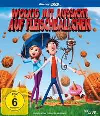 Wolkig mit Aussicht auf Fleischbällchen (Blu-ray 3D)