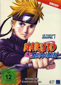 Naruto Shippuden - Staffel 1 - Disc 1 - Episoden 1 - 8 (DVD)