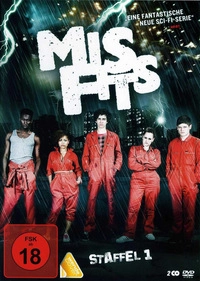 Misfits - Staffel 1 - Disc 1 - Episoden 1 - 4 (DVD)