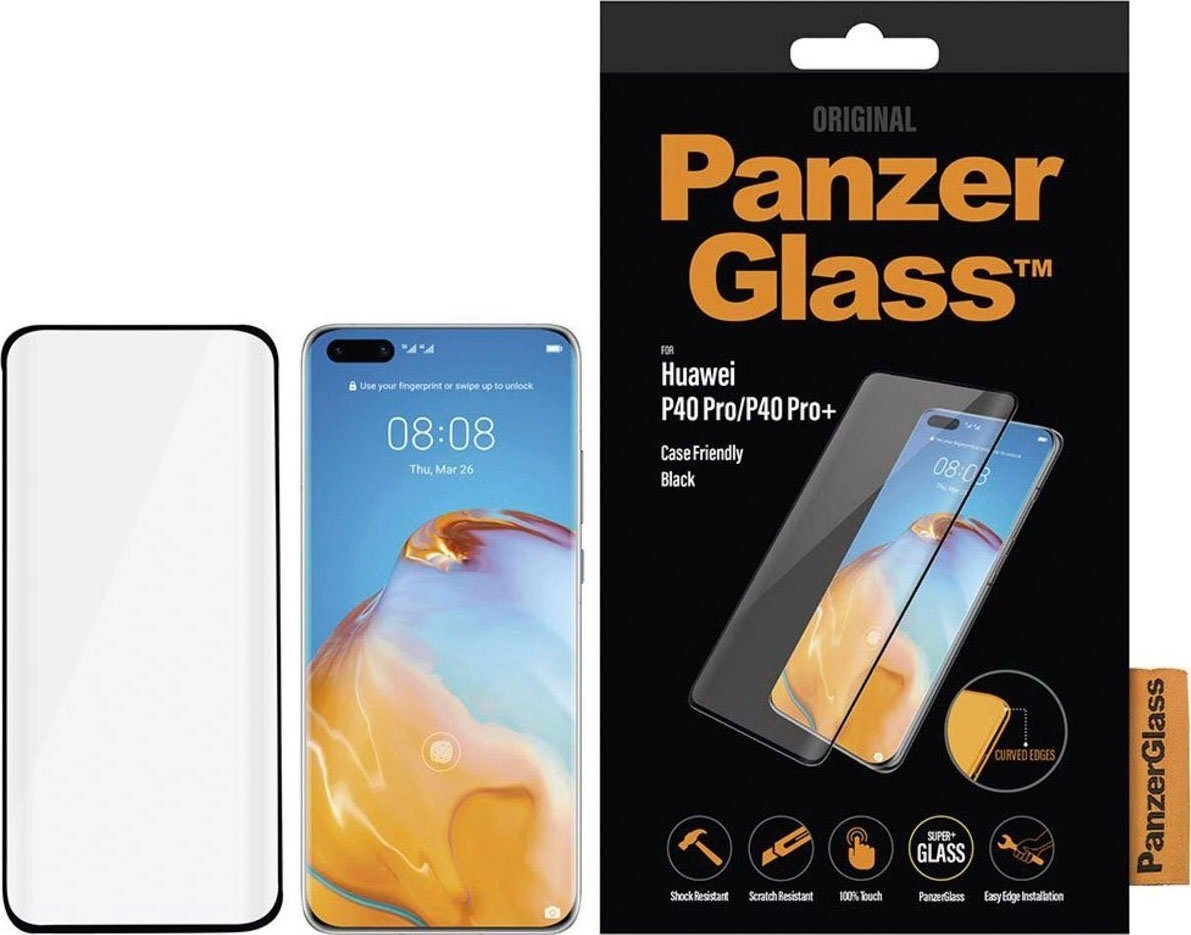 PanzerGlass »Huawei P40 Pro, E2E« für Huawei P40 Pro, Displayschutzglas, 3D-Touch fähig