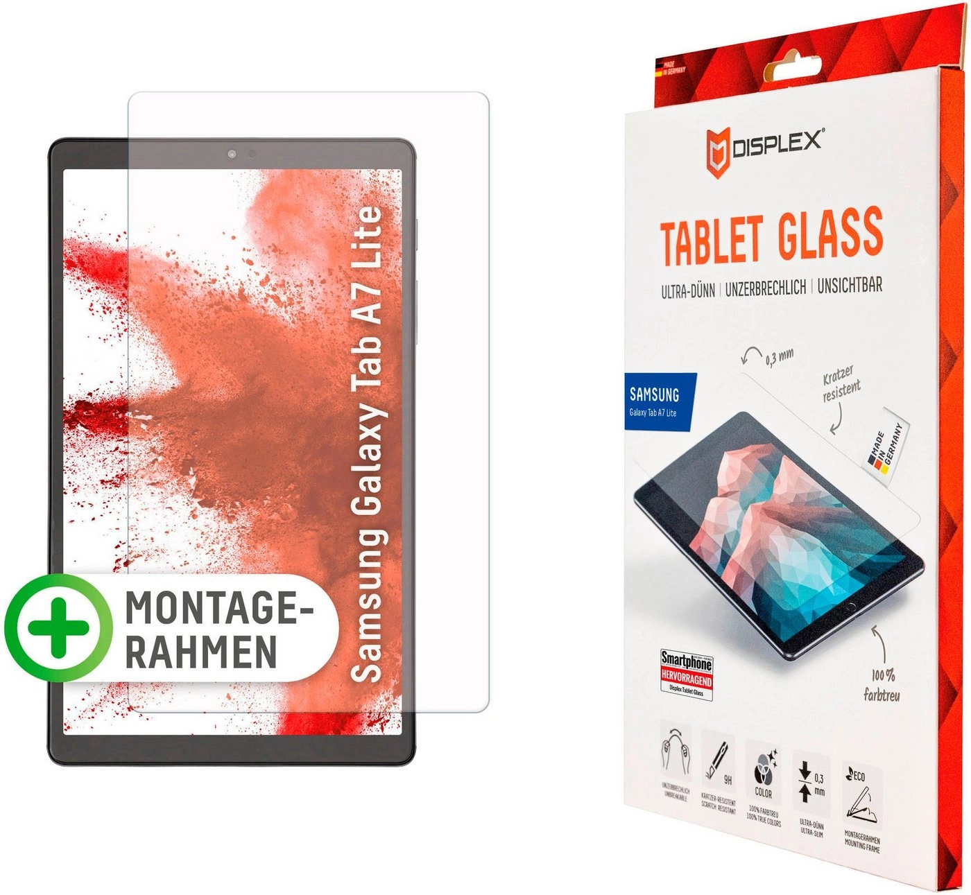 Displex »Tablet Glass Samsung Galaxy Tab A7 Lite« für Samsung Galaxy Tab A7 Lite, Displayschutzfolie