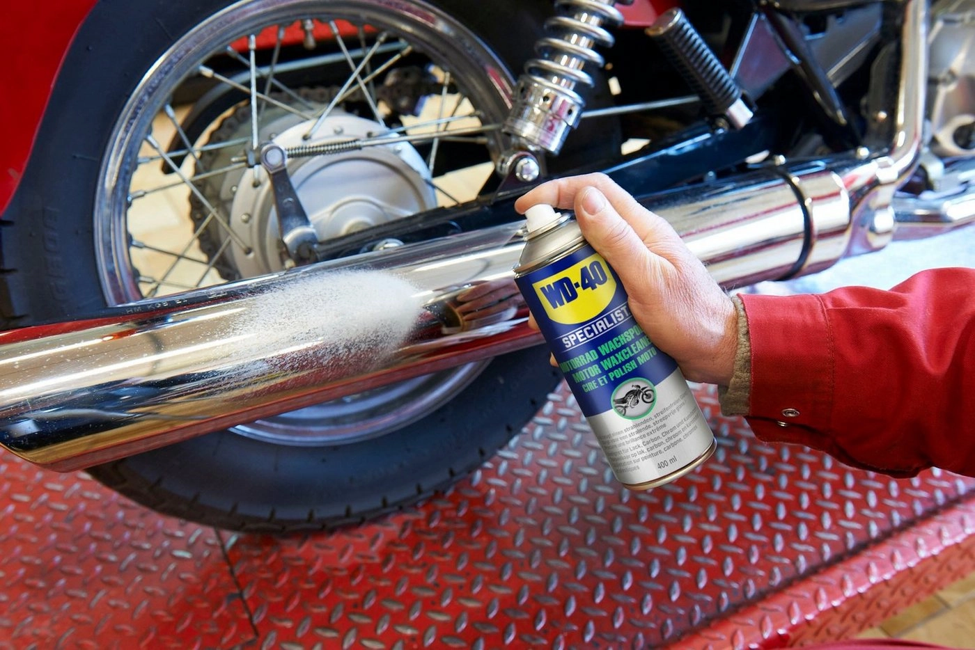 WD-40 »Specialist Motorrad Pflegeset« Zweiradreiniger (3-tlg., für die komplette Pflege von Fahrrädern)