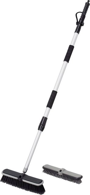 Reinigungsbürsten-Set »Waschbesen mit 1/2" Wasseranschluss«, meister, (3-tlg), teleskopierbar von 90 bis 160 cm