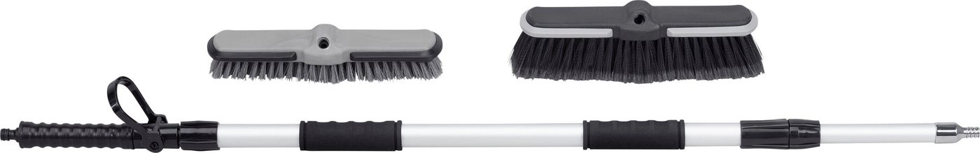 Reinigungsbürsten-Set »Waschbesen mit 1/2" Wasseranschluss«, meister, (3-tlg), teleskopierbar von 90 bis 160 cm