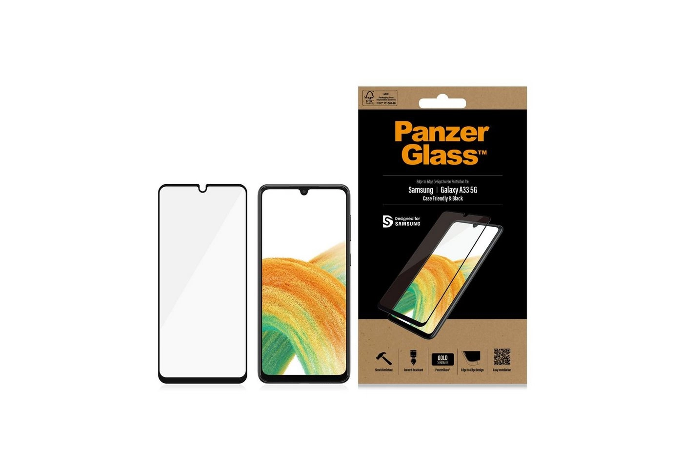 PanzerGlass »Samsung Galaxy A33 5G CF«, Displayschutzglas, 1 Stück