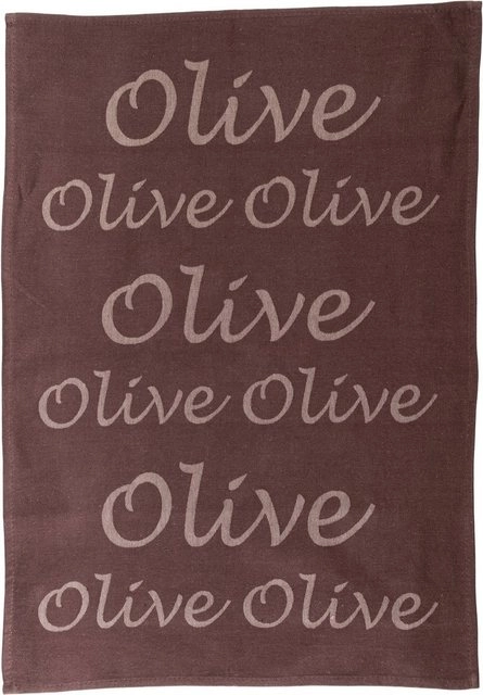 stuco Geschirrtuch »Olive«, (Set, 3-tlg), Jacquardgewebe