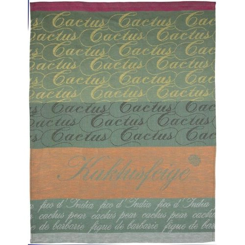 stuco Geschirrtuch »Kaktus«, (Set, 3-tlg), Jacquardgewebe