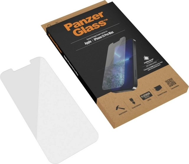 PanzerGlass »PanzerGlass Standard Fit (Antibakeriell) für iPhone 13 Pro Max«, Displayschutzfolie