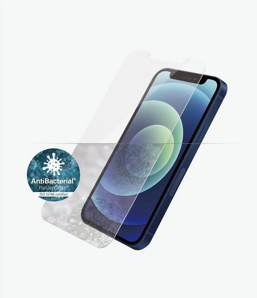 PanzerGlass »iPhone 12 Mini Antibakteriel Standard Fit« für Apple iPhone 12 Mini, Displayschutzglas