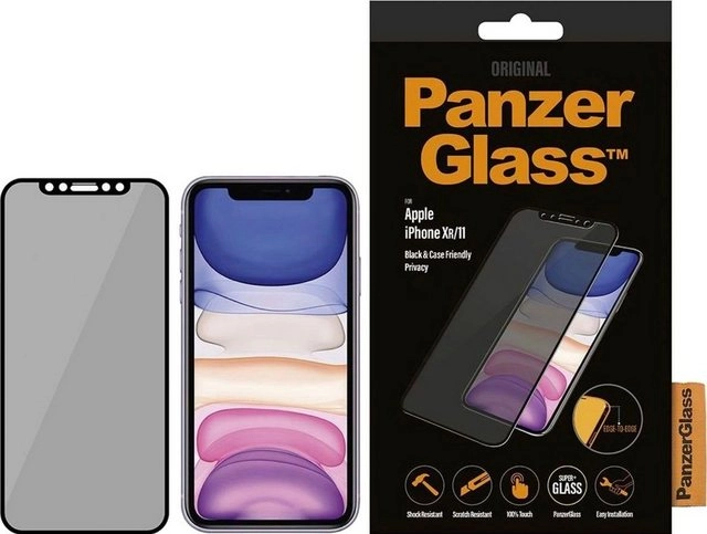 PanzerGlass »Privacy Case Friendly Apple iPhone XR/11« für Apple iPhone XR/11, Displayschutzglas