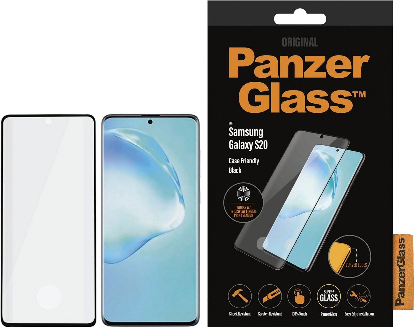 PanzerGlass »7228« für Galaxy S20, Displayschutzfolie