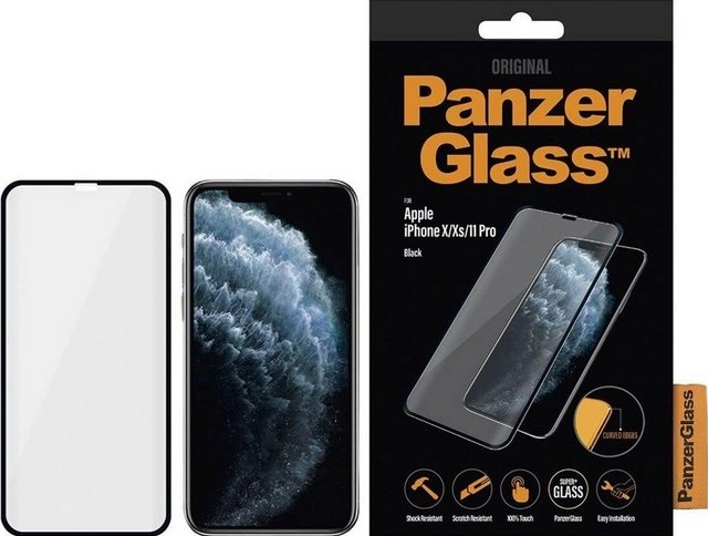 PanzerGlass »PREMIUM für Apple iPhone X/XS/11 Pro« für Apple iPhone X, Apple iPhone Xs, Apple iPhone 11 Pro, Displayschutzglas, 3D-Touch fähig, PanzerGlass in Super+ Qualität