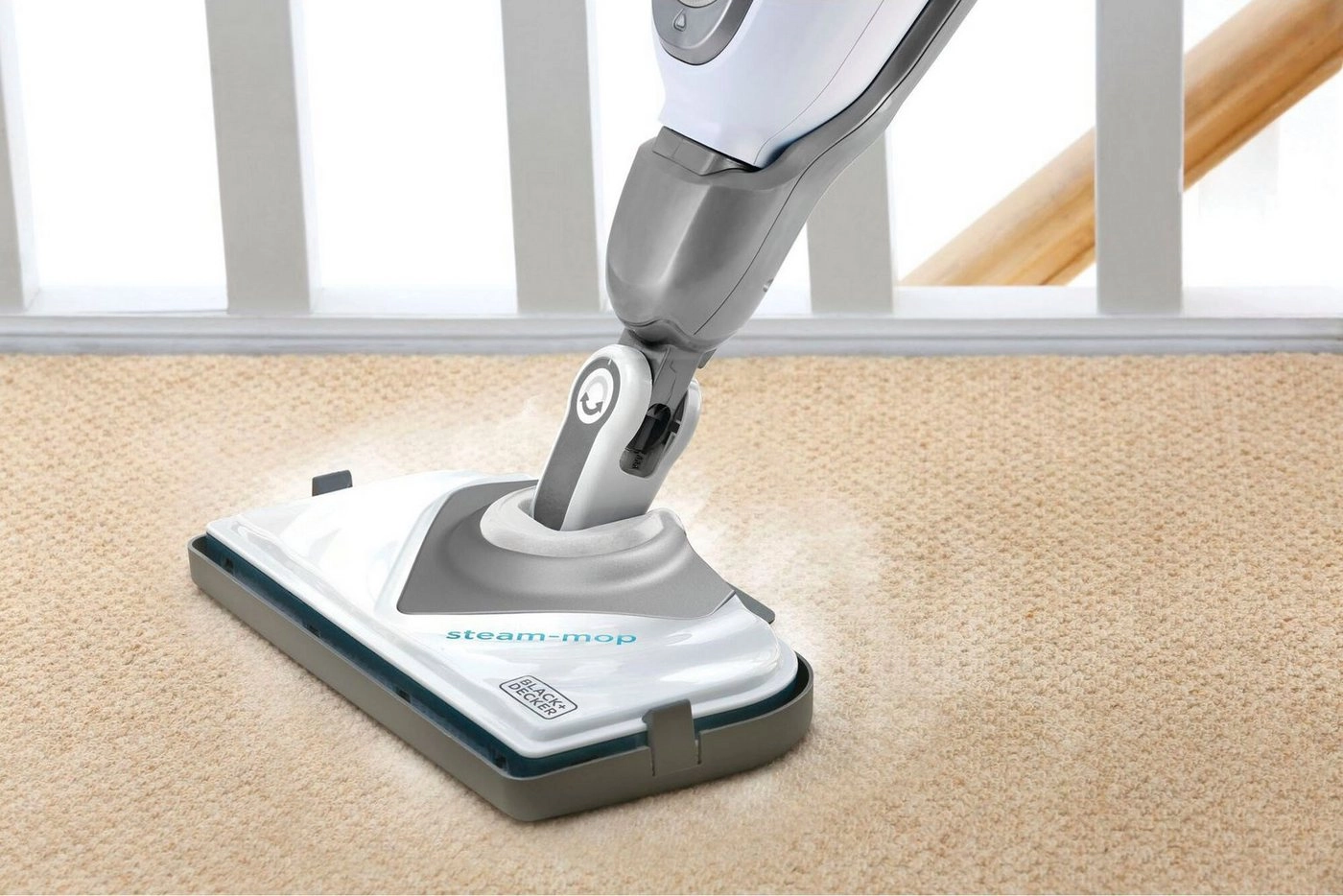 Black + Decker »FSMCG-XJ« Wischbezug (19,5, Teppichgleiter für Steam Mop)