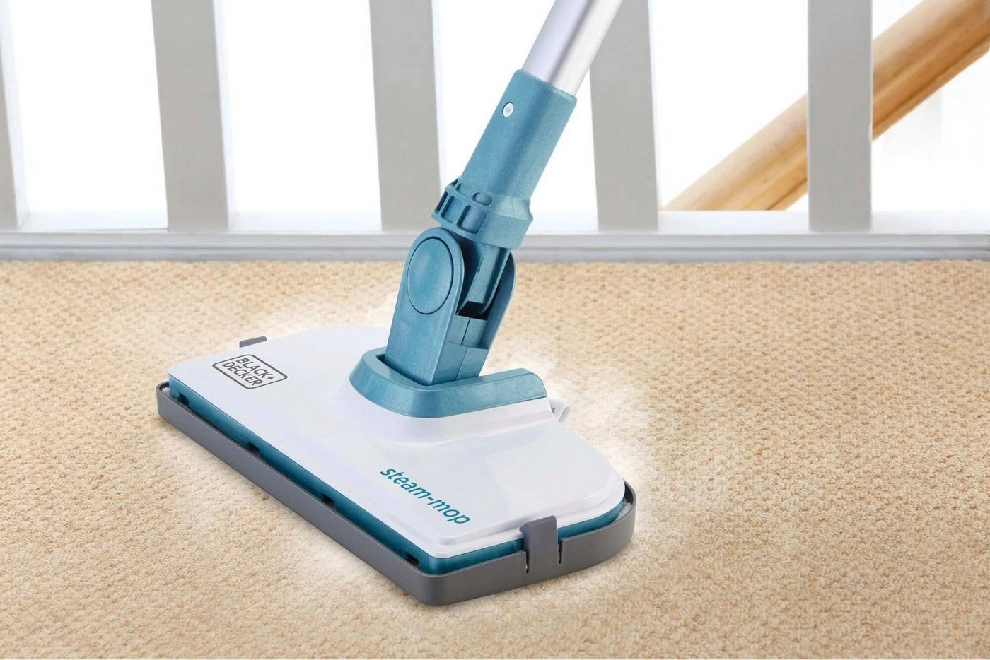 Black + Decker »FSMCG-XJ« Wischbezug (19,5, Teppichgleiter für Steam Mop)