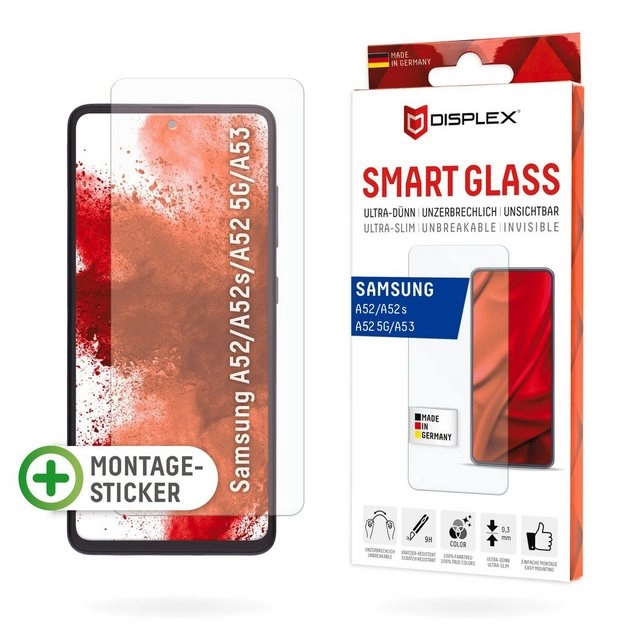 Displex »Smart Glass - Samsung A52/A52(s) 5G/A53 5G«, Displayschutzglas