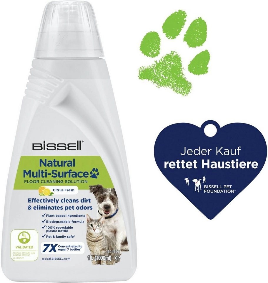 Bissell »Natural Multi Surface 1L PET« Flüssigreiniger