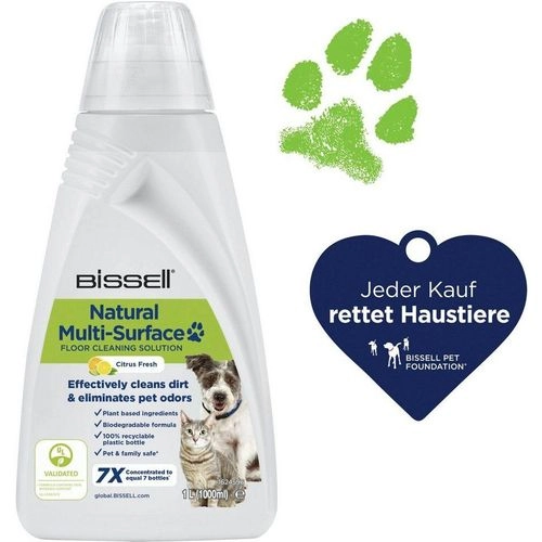 Bissell »Natural Multi Surface 1L PET« Flüssigreiniger