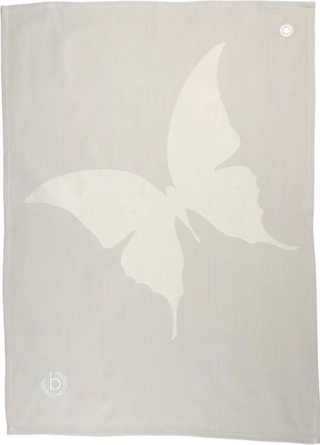 bugatti Geschirrtuch »Butterfly - Jacquard«, (Set, 2-tlg)