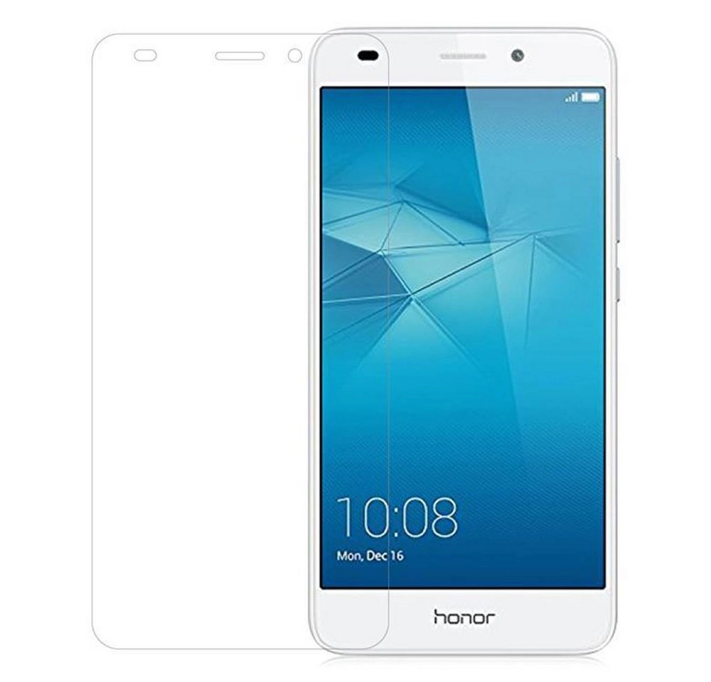 Cadorabo Panzer Folie für Honor 5C Schutzfolie in KRISTALL KLAR Gehärtetes (Tempered) Display-Schutzglas in 9H Härte mit 3D Touch Kompatibilität