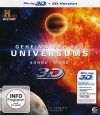Geheimnisse des Universums - Sonne und Mond - 3D + 2D Version (Blu-ray 3D)