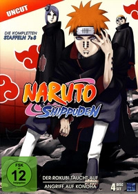 Naruto Shippuden - Staffel 7 & 8 - Episoden 144 - 151 (DVD)