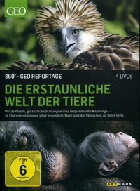 360° Geo Reportage - Die erstaunliche Welt der Tiere - Disc 1 - Episoden 1 - 4 (DVD)