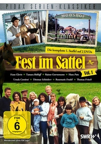 Fest im Sattel - Staffel 1 - Disc 1 - Episoden 1 - 8 (DVD)