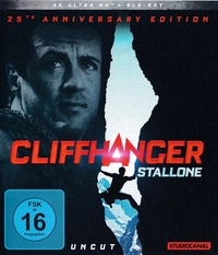 Cliffhanger - Nur die Starken überleben - Neuauflage 25th Anniversary Edition Uncut (Blu-ray)