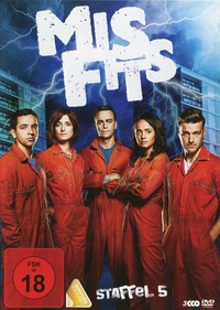 Misfits - Staffel 5 - Disc 1 - Episoden 1 - 3 (DVD)
