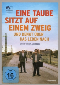 Eine Taube sitzt auf einem Zweig und denkt über das Leben nach (Blu-ray)