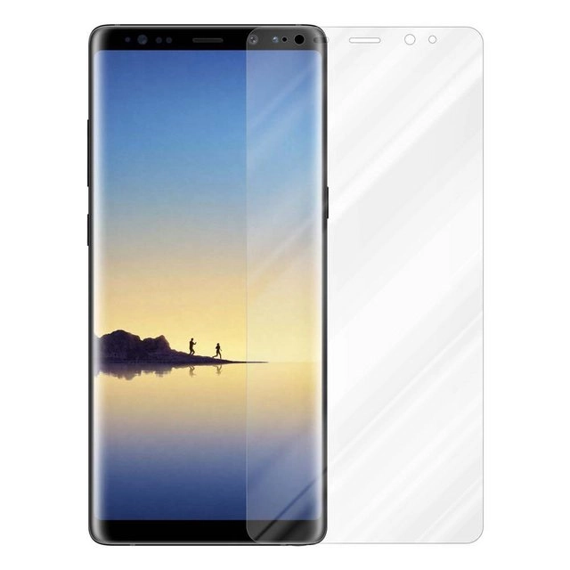 Cadorabo Panzer Folie für Samsung Galaxy NOTE 8 Schutzfolie in KRISTALL KLAR Gehärtetes (Tempered) Display-Schutzglas in 9H Härte mit 3D Touch Kompatibilität