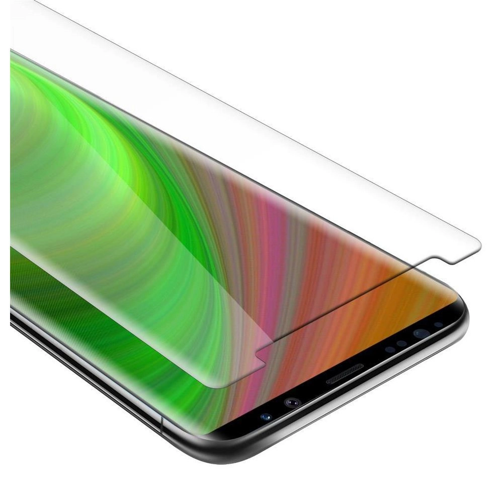 Cadorabo Panzer Folie für Samsung Galaxy NOTE 8 Schutzfolie in KRISTALL KLAR Gehärtetes (Tempered) Display-Schutzglas in 9H Härte mit 3D Touch Kompatibilität