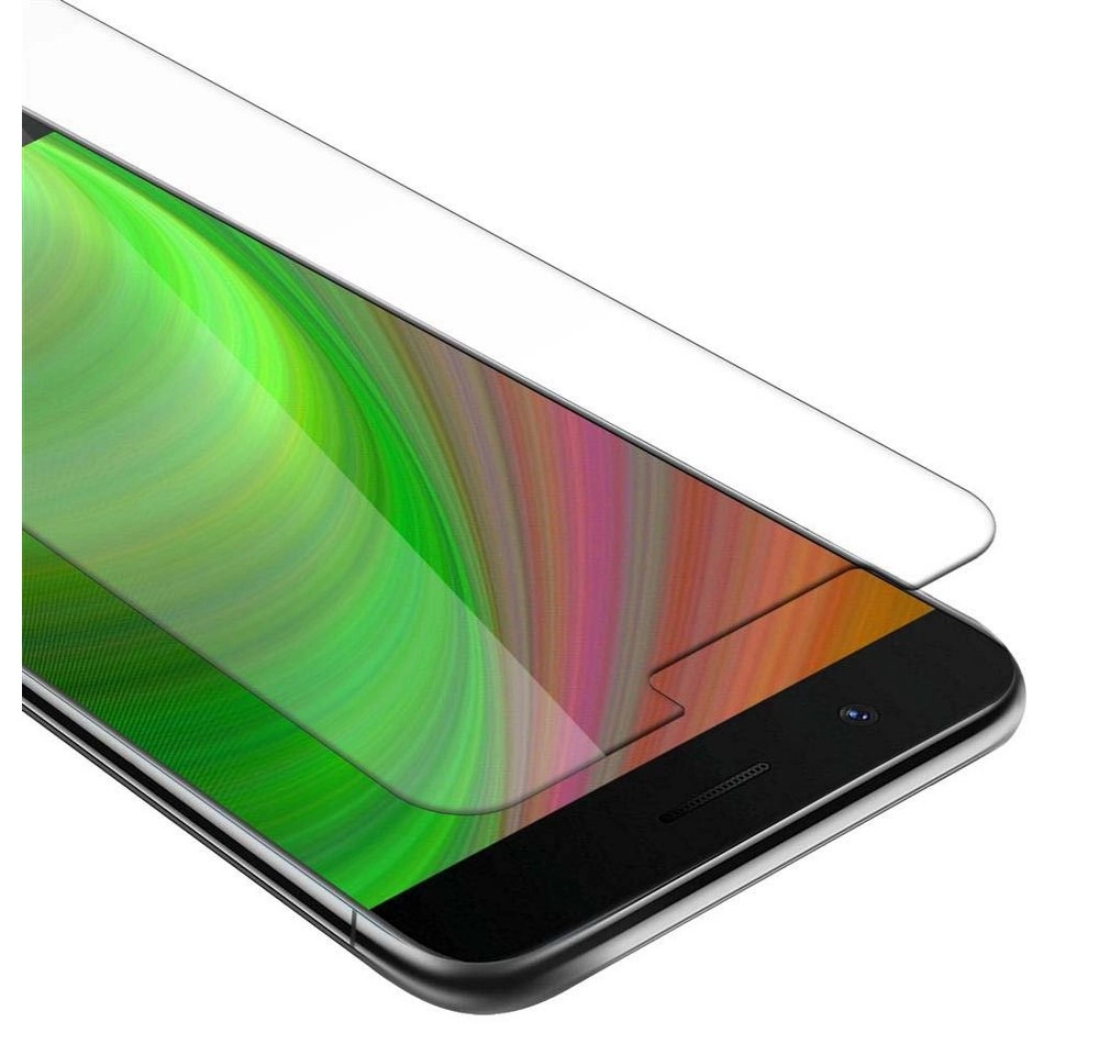 Cadorabo Panzer Folie für OnePlus 5 Schutzfolie in KRISTALL KLAR Gehärtetes (Tempered) Display-Schutzglas in 9H Härte mit 3D Touch Kompatibilität